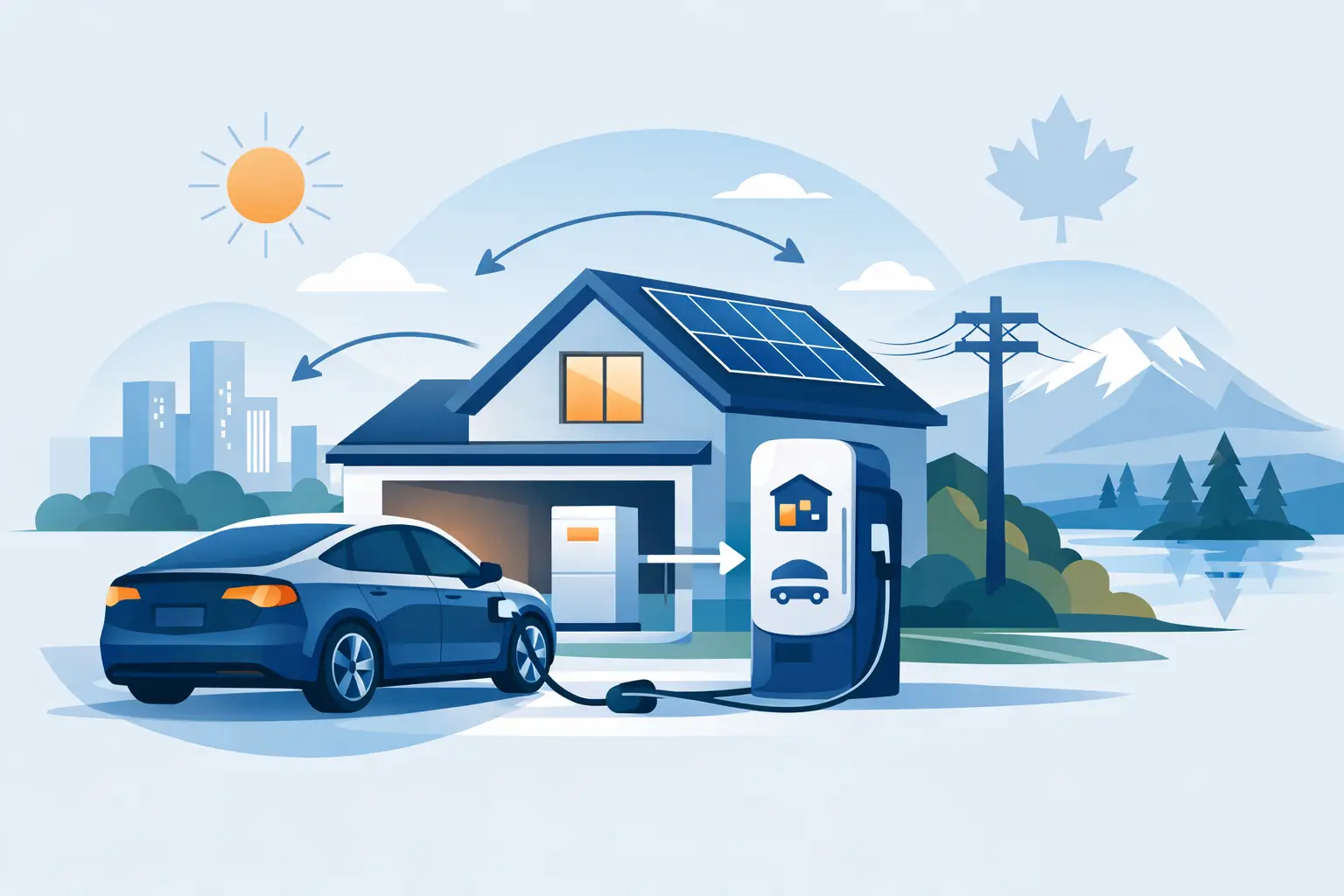 Comment fonctionne le V2H au Québec